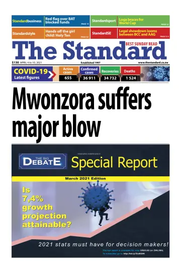 The Standard (Zimbabwe) - 4 Apr 2021