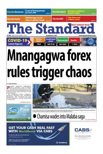 The Standard (Zimbabwe) - 30 May 2021