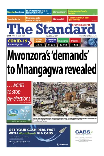 The Standard (Zimbabwe) - 20 Jun 2021