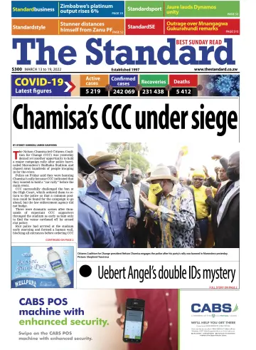 The Standard (Zimbabwe) - 13 Mar 2022
