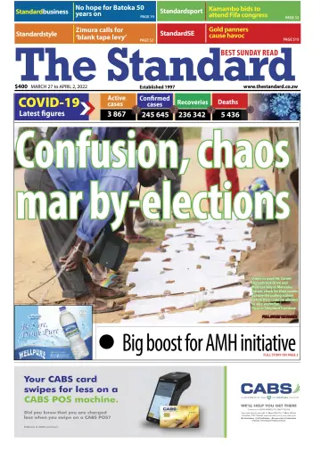 The Standard (Zimbabwe) - 27 Mar 2022