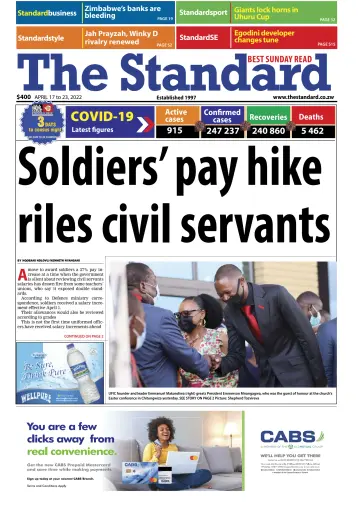 The Standard (Zimbabwe) - 17 Apr 2022