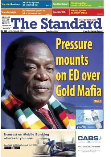 The Standard (Zimbabwe) - 16 Apr 2023