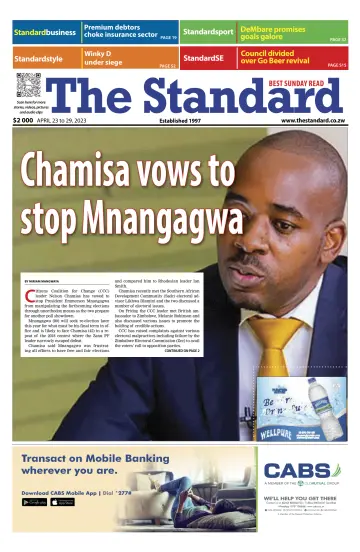The Standard (Zimbabwe) - 23 Apr 2023