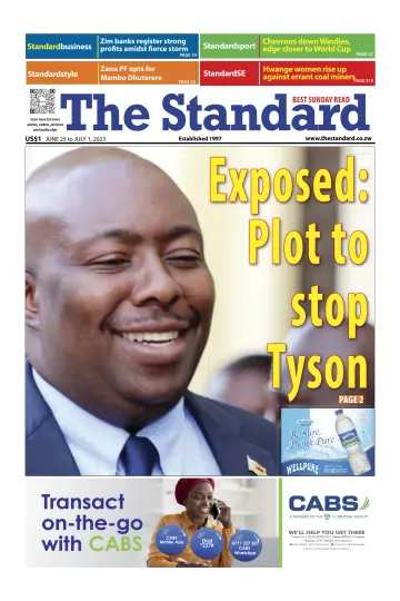 The Standard (Zimbabwe) - 25 Jun 2023