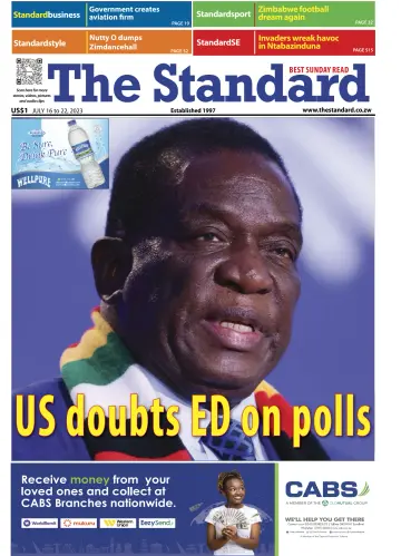 The Standard (Zimbabwe) - 16 Jul 2023