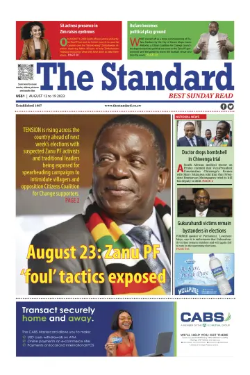 The Standard (Zimbabwe) - 13 Aug 2023