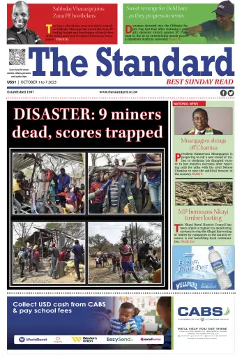 The Standard (Zimbabwe) - 1 Oct 2023