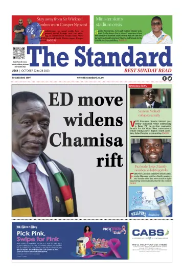 The Standard (Zimbabwe) - 22 Oct 2023