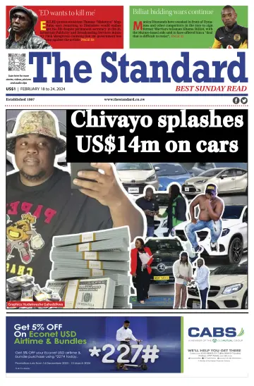 The Standard (Zimbabwe) - 18 Chwef 2024