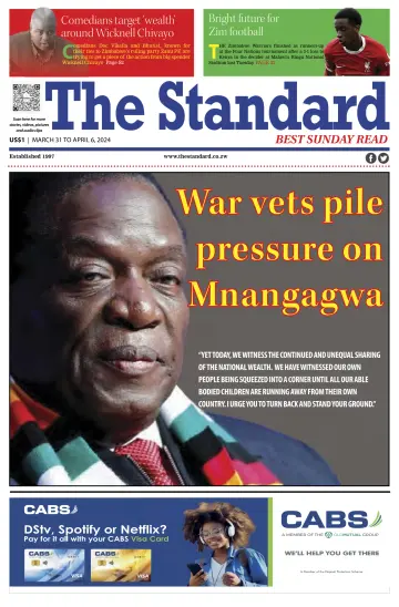The Standard (Zimbabwe) - 31 Maw 2024