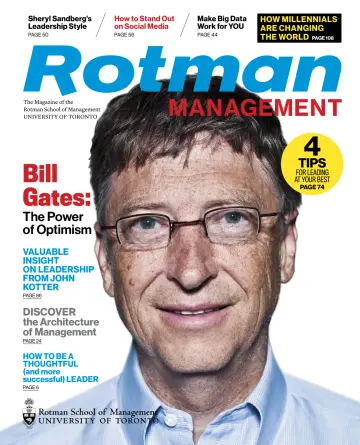 Rotman Management Magazine - 1 Sep 2015