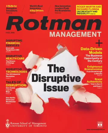 Rotman Management Magazine - 01 set 2016