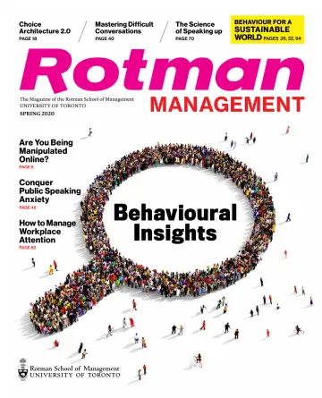 Rotman Management Magazine - 01 5月 2020