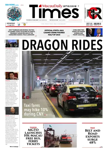 Macau Daily Times - 31 Jan 2024