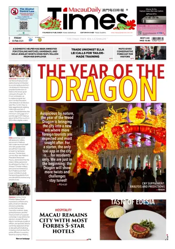 Macau Daily Times - 9 Feb 2024