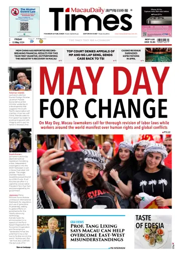 Macau Daily Times - 03 5月 2024