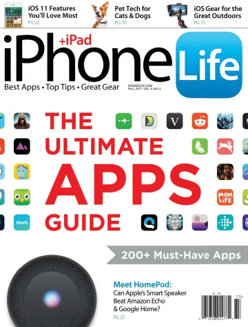 iPhone Life Magazine - 11 七月 2017