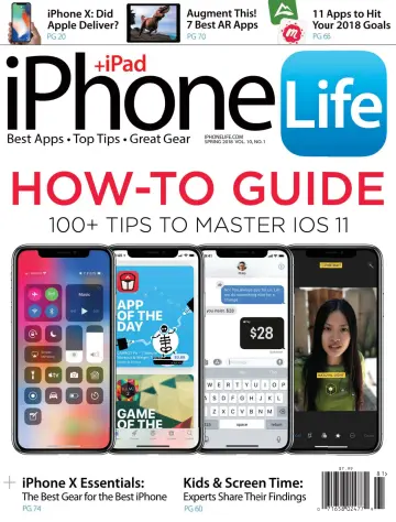 iPhone Life Magazine - 03 janv. 2018