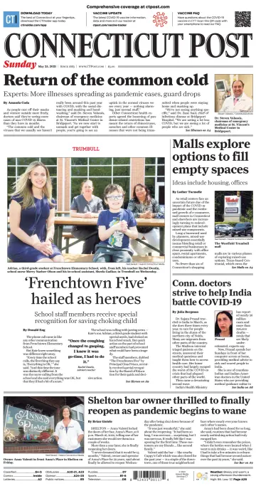 Connecticut Post (Sunday) - 23 May 2021