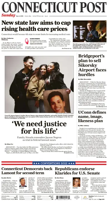 Connecticut Post (Sunday) - 8 May 2022