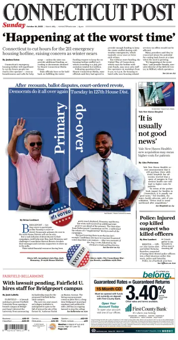 Connecticut Post (Sunday) - 16 out. 2022