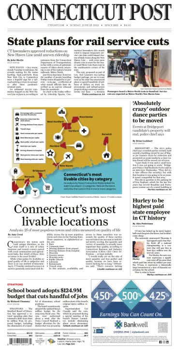 Connecticut Post (Sunday) - 25 junho 2023