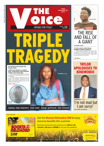 The Voice (Botswana) - 8 Nov 2019