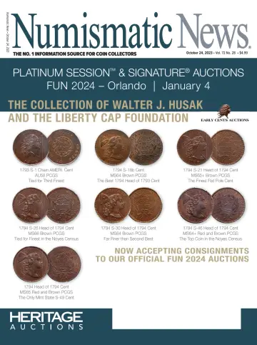 Numismatic News - 24 out. 2023
