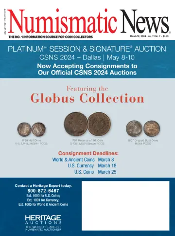 Numismatic News - 12 mars 2024