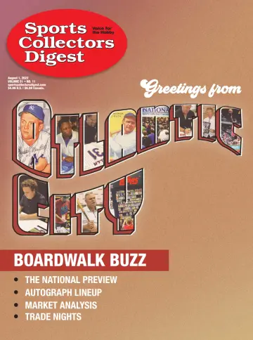 Sports Collectors Digest - 1 Aug 2022
