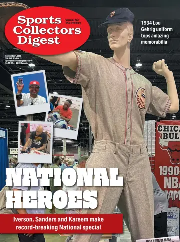 Sports Collectors Digest - 01 Eyl 2023