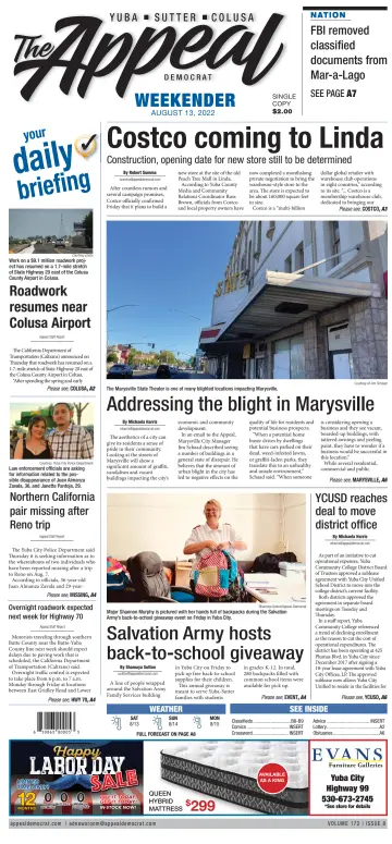 Marysville Appeal-Democrat - 13 八月 2022