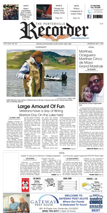 Porterville Recorder - 01 May 2024