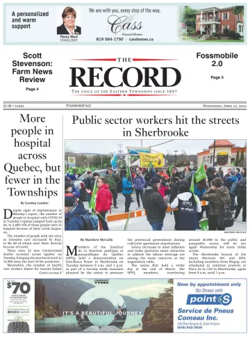 Sherbrooke Record - 27 Apr 2022