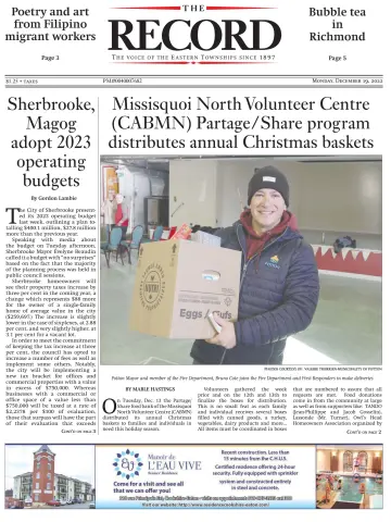 Sherbrooke Record - 19 Dec 2022