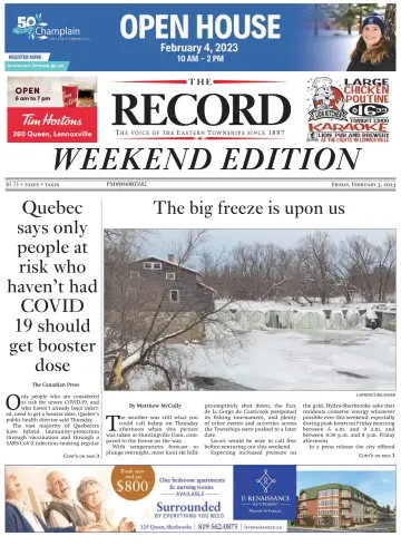Sherbrooke Record - 3 Feb 2023