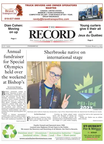 Sherbrooke Record - 14 Mar 2023