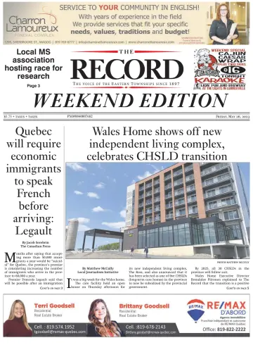 Sherbrooke Record - 26 May 2023