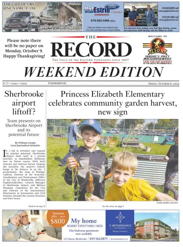Sherbrooke Record - 6 Oct 2023