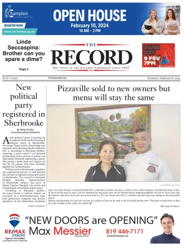 Sherbrooke Record - 8 Feb 2024