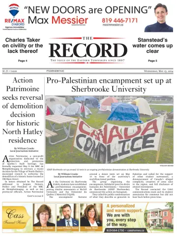 Sherbrooke Record - 15 May 2024