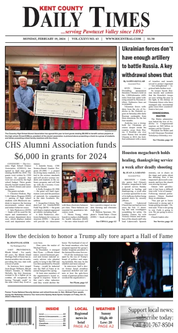 Kent County Daily Times - 19 Feb 2024