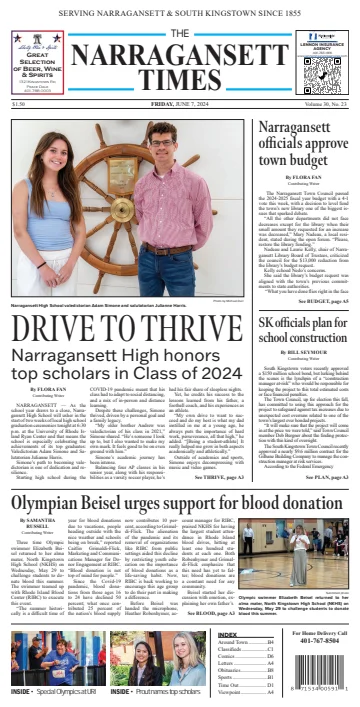 Narragansett Times - 7 Meith 2024