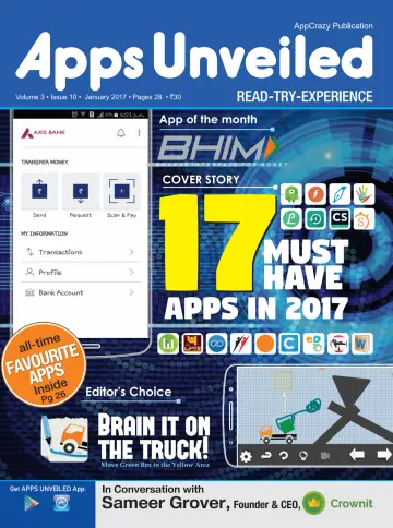 Apps Unveiled - 1 Jan 2017