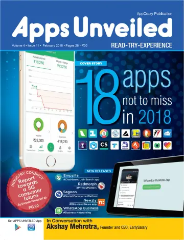 Apps Unveiled - 1 Feb 2018