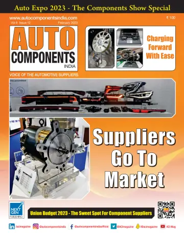 Auto components India - 03 2月 2023