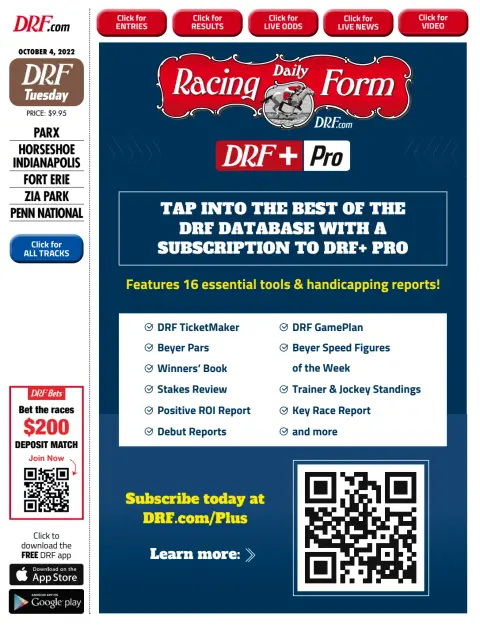 Daily Racing Form Subscription