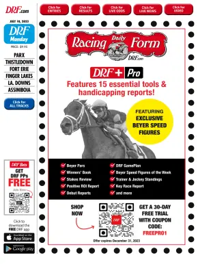 Daily Racing Form National Digital Edition Subscriptions - PressReader