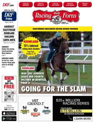 Daily Racing Form National Digital Edition - 26 abril 2024